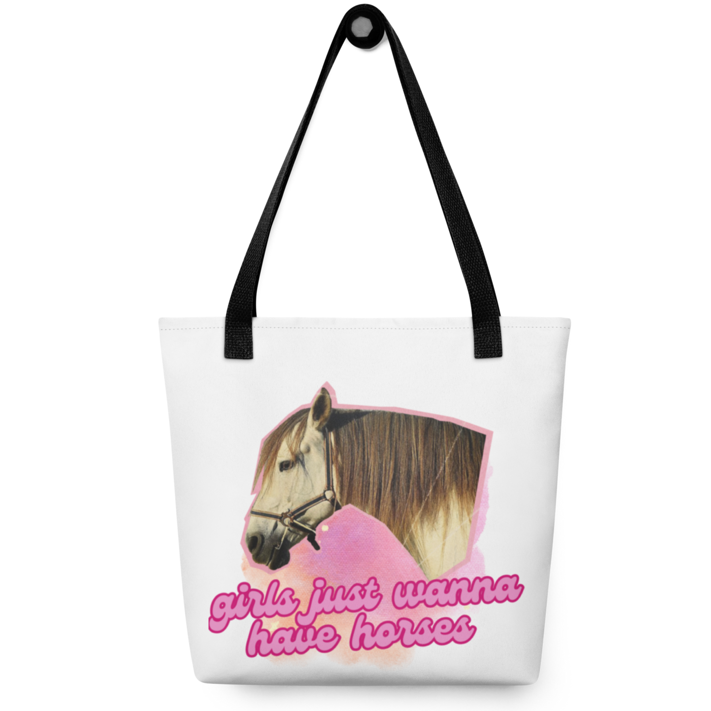 Girls Just Wanna Have Horses Tote Bag