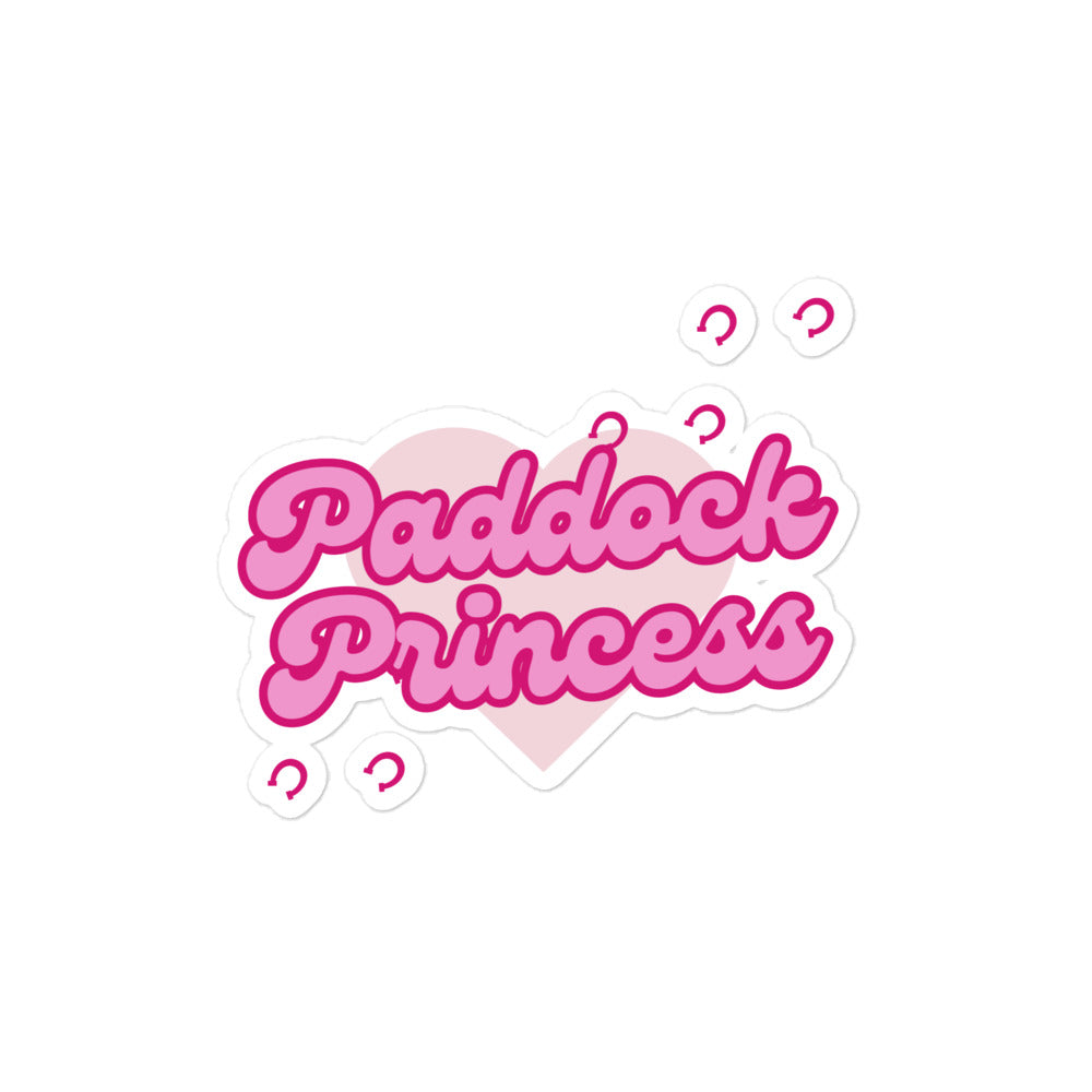 Paddock Princess Sticker