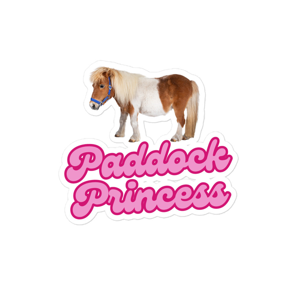 Paddock Princess Mini Horse Sticker